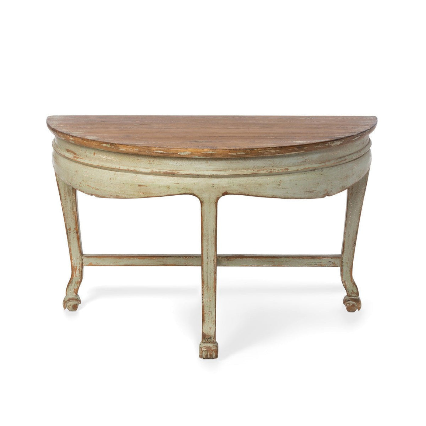 Park Hill Collection Country French Chinois Demi-Lune Accent Table -  EFT90475