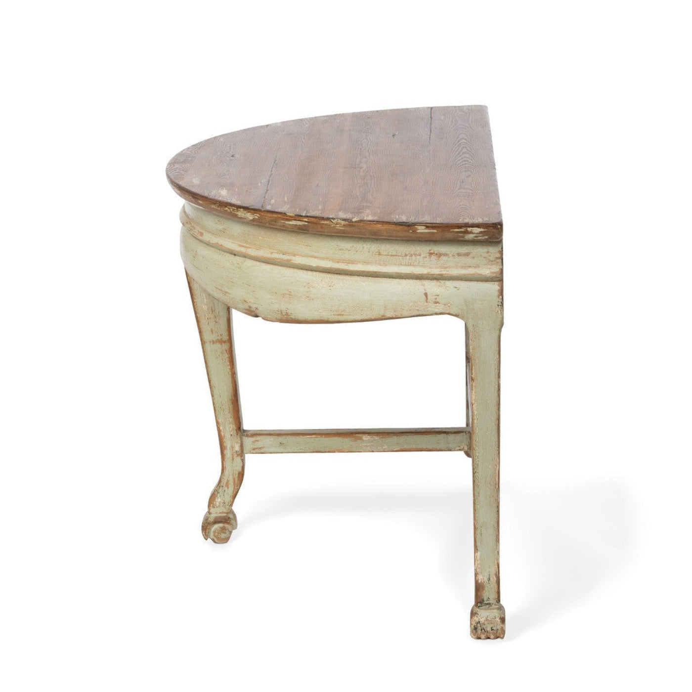 Park Hill Collection Country French Chinois Demi-Lune Accent Table -  EFT90475
