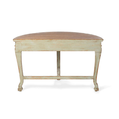 Park Hill Collection Country French Chinois Demi-Lune Accent Table -  EFT90475