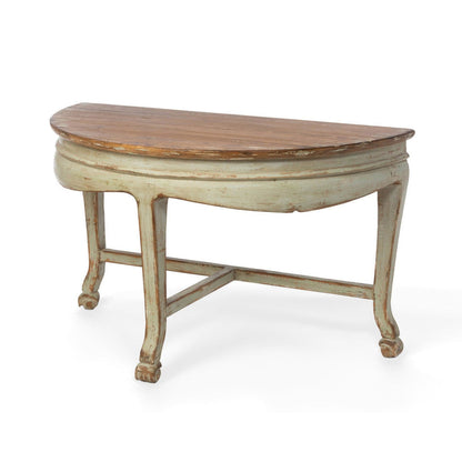 Park Hill Collection Country French Chinois Demi-Lune Accent Table -  EFT90475