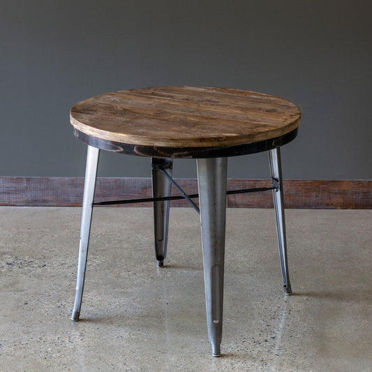 Park Hill Collection Industrial Kitchen Indoor Small Round Bistro Table -  EFT00993