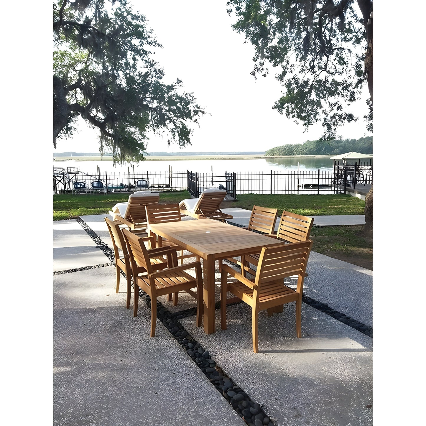 Royal Teak Collection Avant Stacking Chair - AVTSC