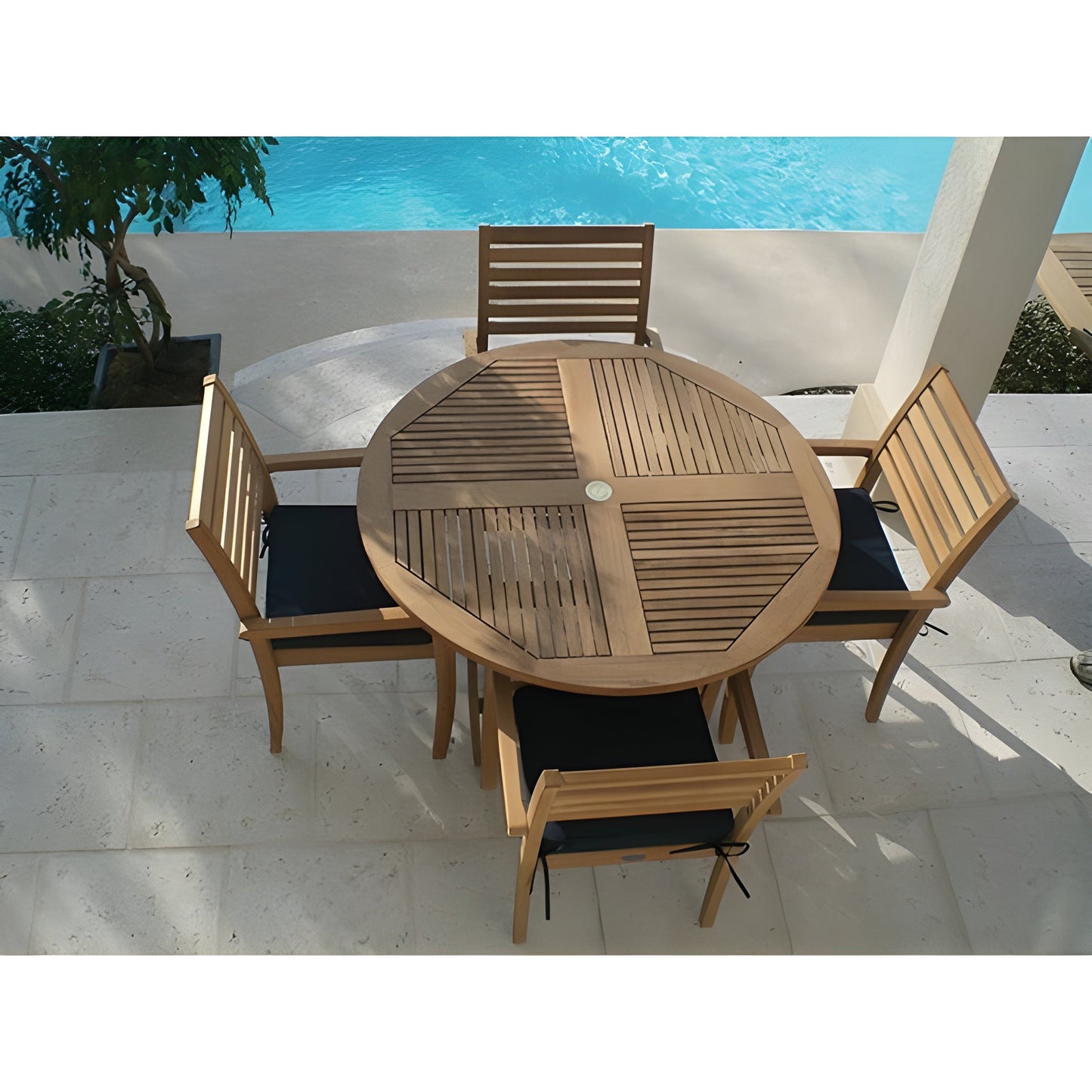 Royal Teak Collection Avant Stacking Chair - AVTSC