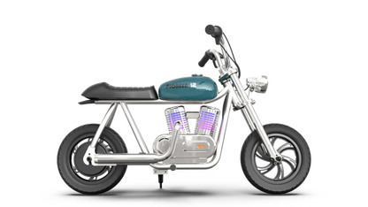 Hyper Gogo Pioneer 12 Plus Kids Electric Motorcycle, 21.9V 160W, 10 MPH - EL-MB05C-BLUE