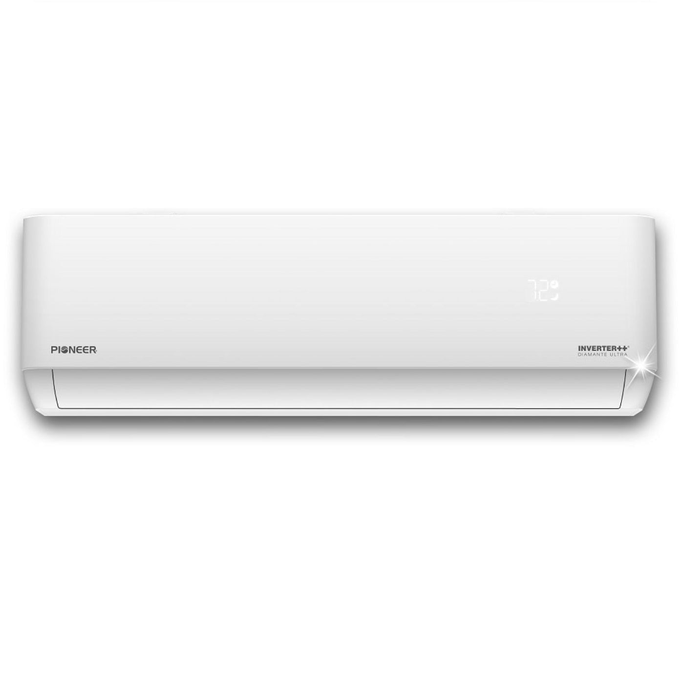 Pioneer Multi Zone 9,000 BTU Diamante Ultra Indoor Section Ductless Mini-Split Wi-Fi Inverter++ Air Conditioner Heat Pump 230V - WT009GLFI22HLD-10