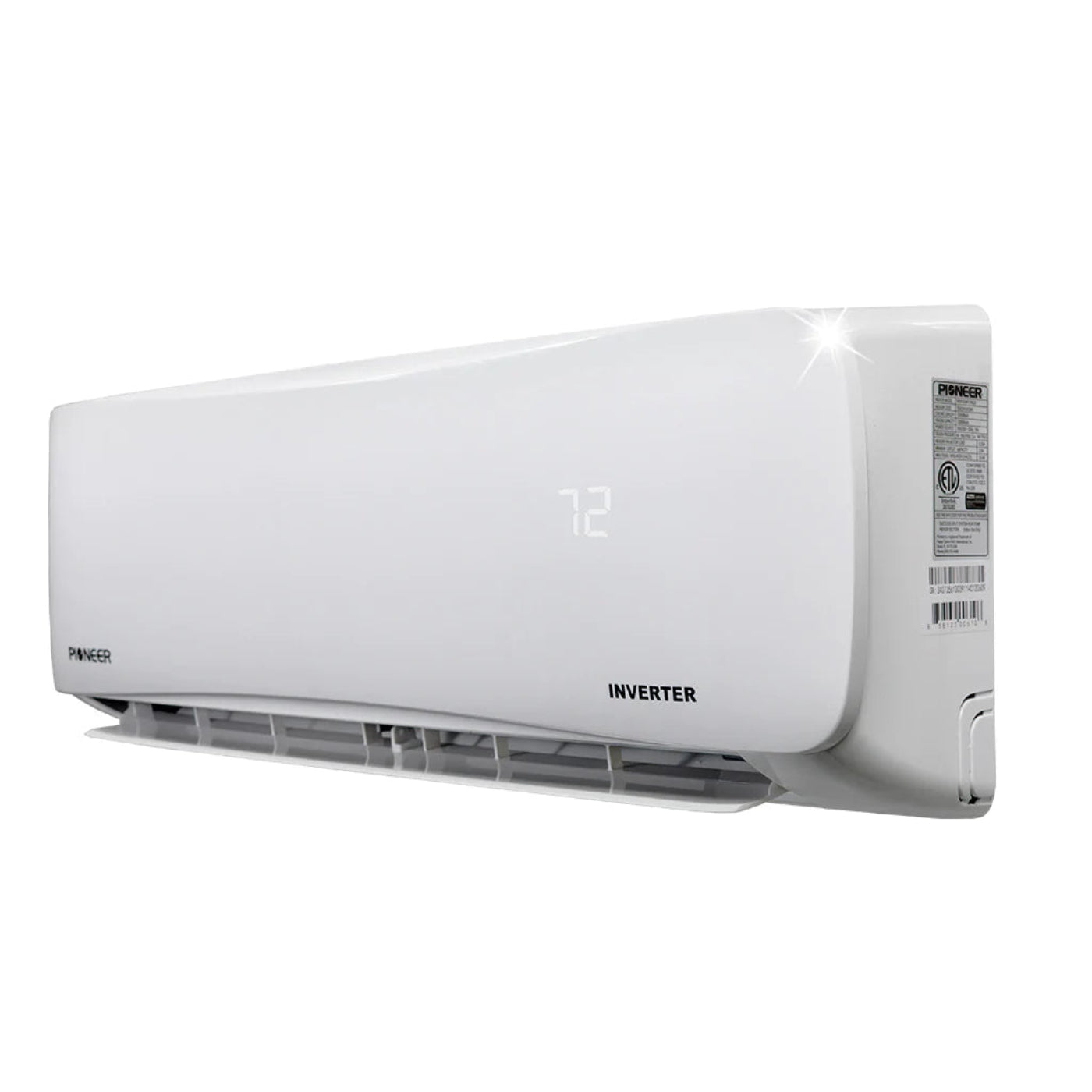 Pioneer Multi Zone 12,000 BTU 21.5 SEER Wall Mount Air Handler - WS012GMFI22HLE-25