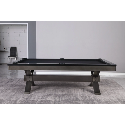 Plank & Hide Axton Pool Table - 28052-GUN-1