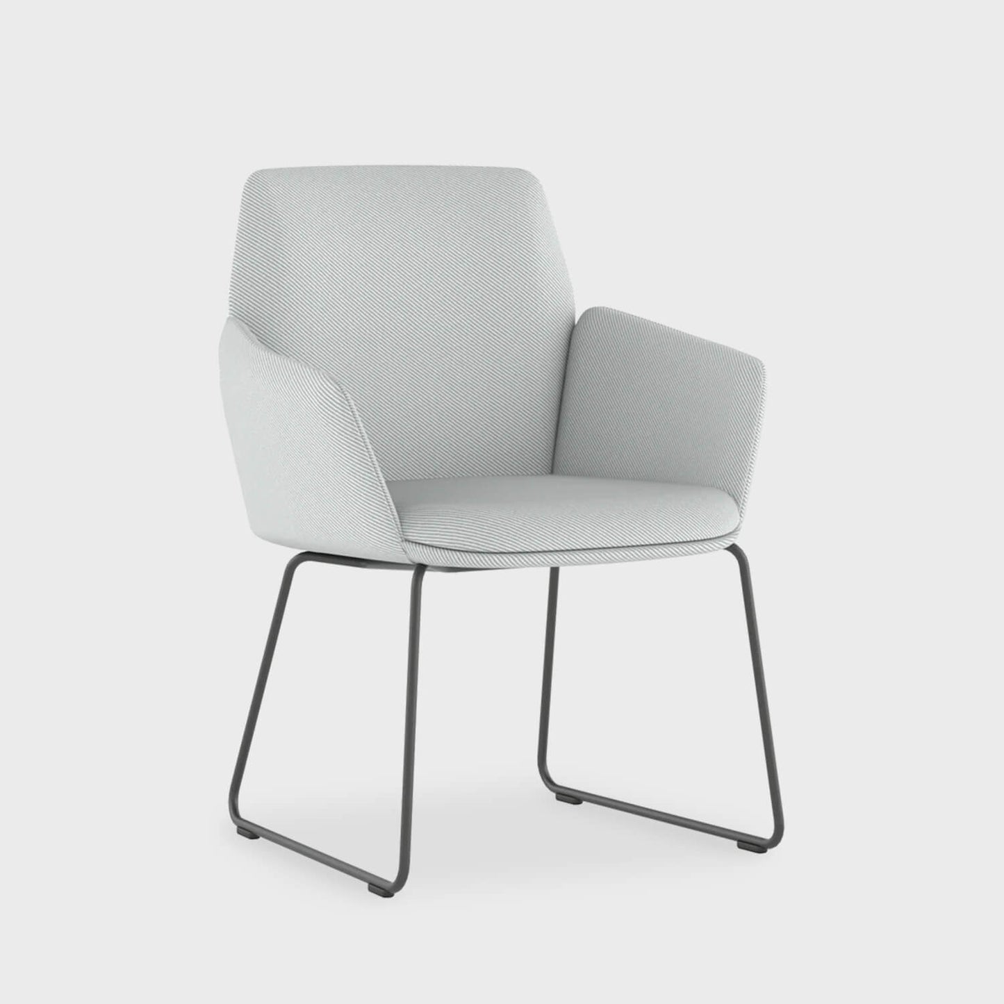 Poppy Guest Chair with Sled Base - BP01252