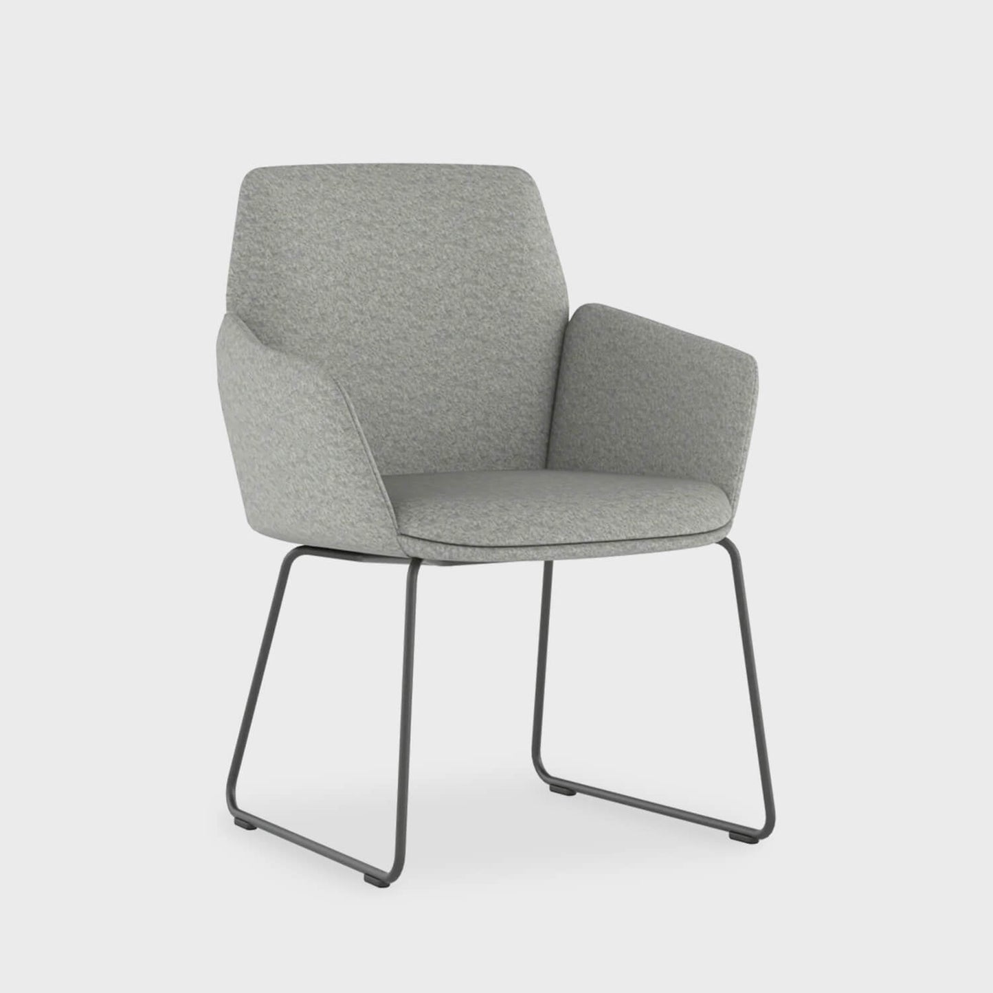 Poppy Guest Chair with Sled Base - BP01252