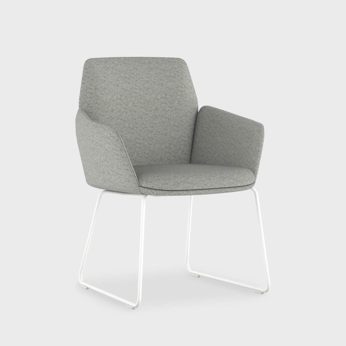 Poppy Guest Chair with Sled Base - BP01252