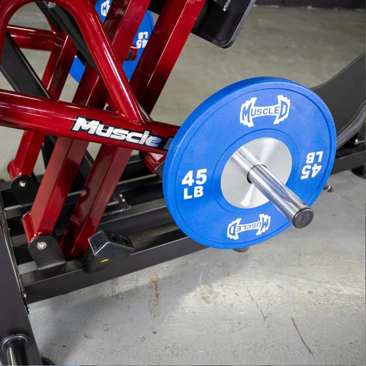 Muscle D Power Leverage V2 Iso Lateral 45 Degree Leg Press - PL-PV2-LPI