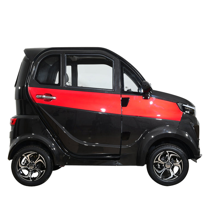 Green Transporter Q-Express 60V/52Ah 1200W Enclosed 4-Wheel Electric Mobility Scooter