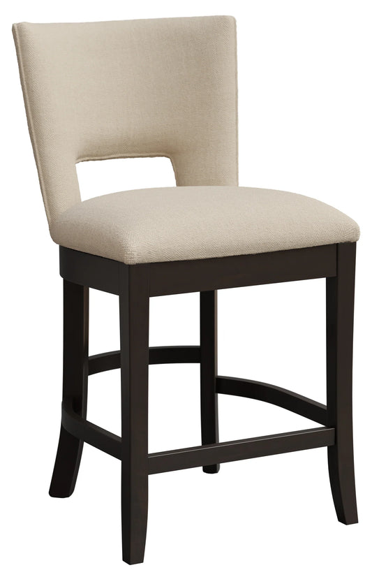 QW Amish Quail Upholstered Bar Chair - 258M-QL328-FAB