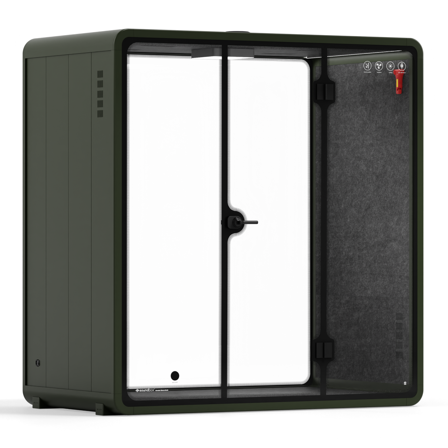 Sound box Quell Demi Booth 2+ -SR-LML-L-S115-DRK-GREY-01