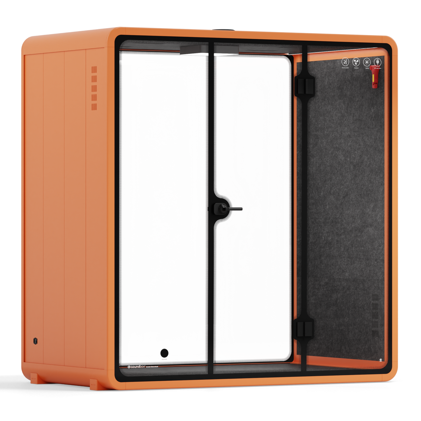 Sound box Quell Demi Booth 2+ -SR-LML-L-S115-DRK-GREY-01