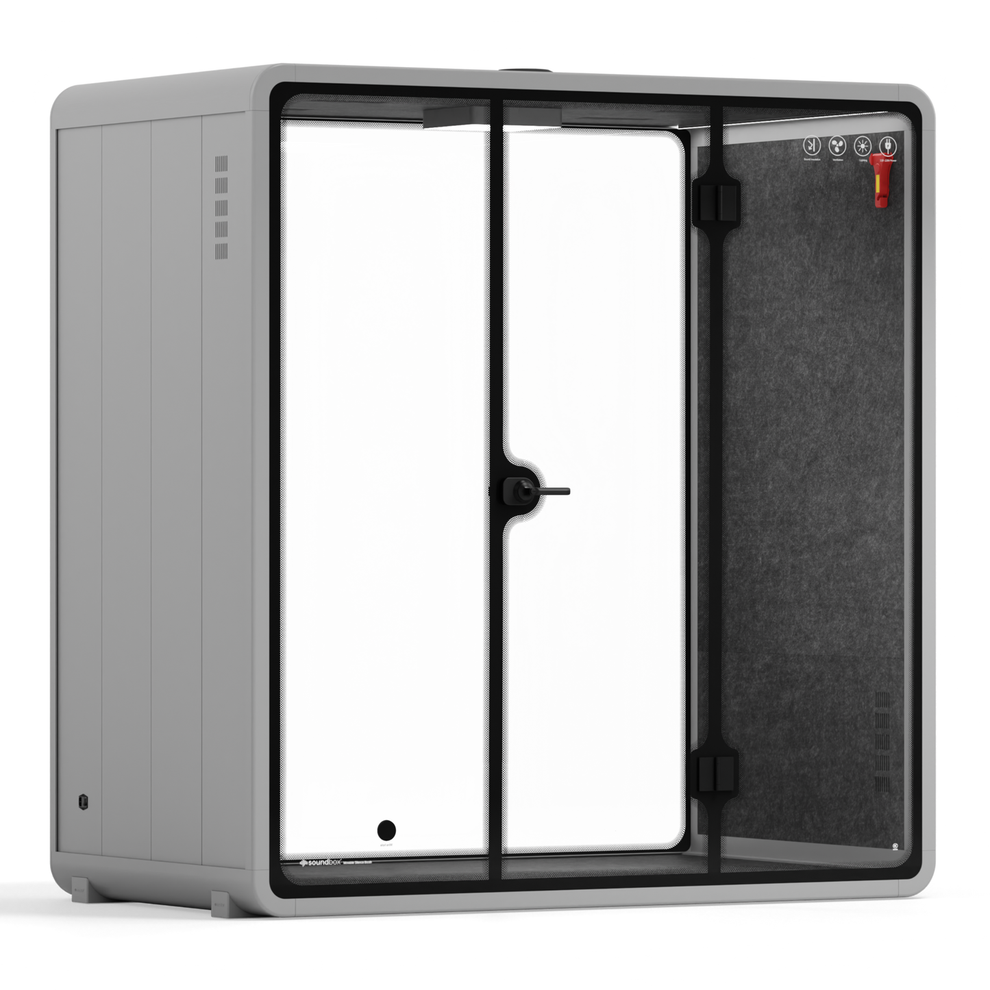 Sound box Quell Demi Booth 2+ -SR-LML-L-S115-DRK-GREY-01
