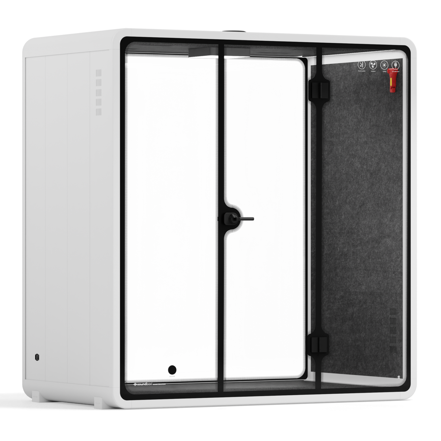 Sound box Quell Demi Booth 2+ -SR-LML-L-S115-DRK-GREY-01