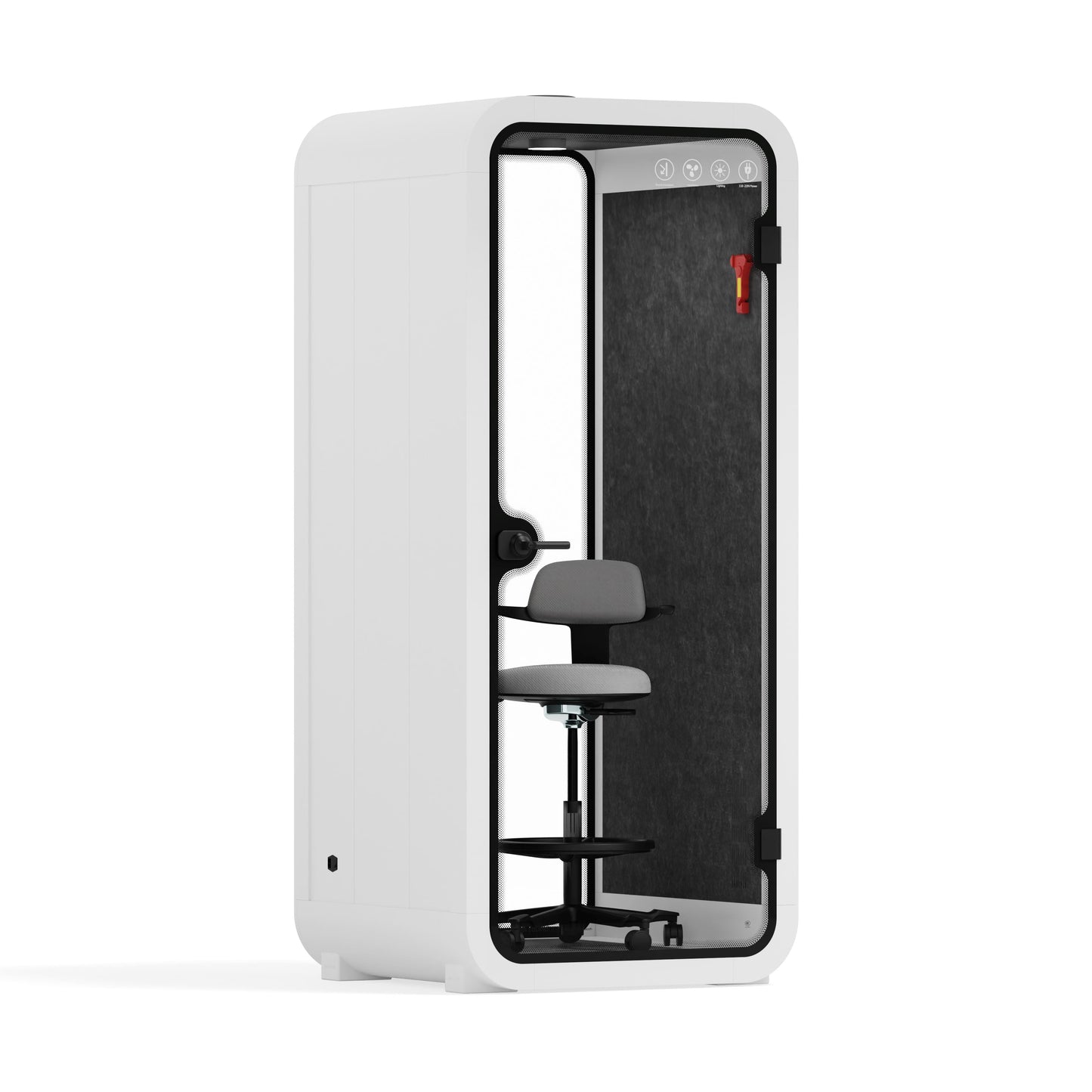 Sound Box Office Pod Quell Acoustic - S-S115-DRK-GREY-SY-01-TUL-STOL-01