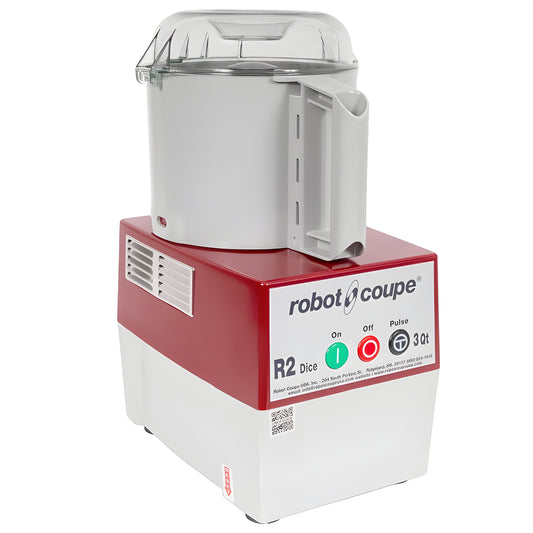 Robot Coupe R2B 3 Qt. Single Speed Table-Top Cutter Mixer - 1 Hp / 120V - R2B