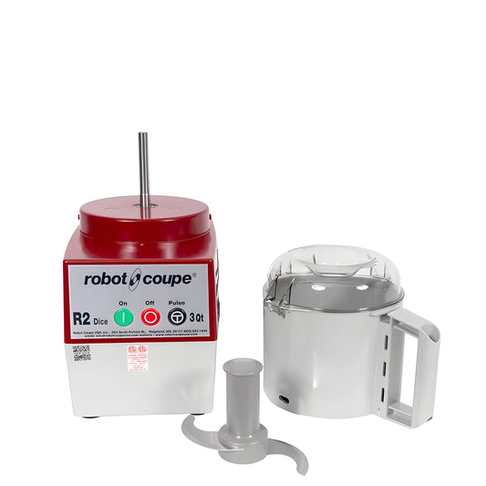 Robot Coupe R2B 3 Qt. Single Speed Table-Top Cutter Mixer - 1 Hp / 120V - R2B