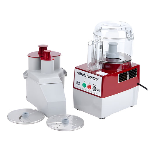 Robot Coupe 3 Qt. Combination Food Processor with Bonus Stainless Steel Bowl - 1 Hp / 120V  - R2N