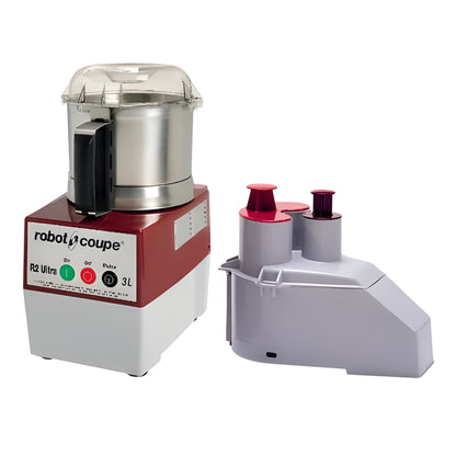 Robot Coupe 3 Qt. Stainless Steel Bowl Single Speed Combination Processor - 1 Hp / 120V - R2N Ultra