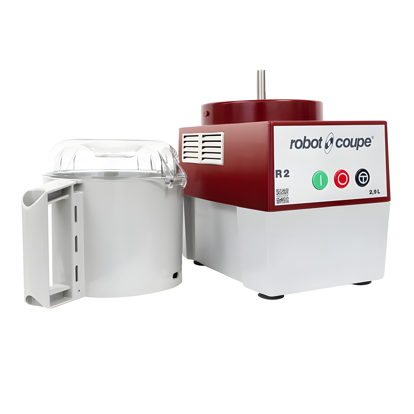 Robot Coupe 3 Qt. Grey Composite Bowl Single Speed Combination Processor - 1 Hp / 120V - R2N