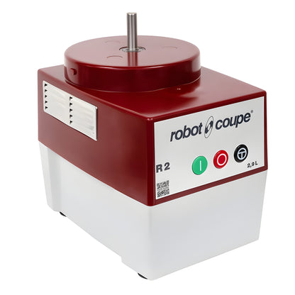 Robot Coupe 3 Qt. Grey Composite Bowl Single Speed Combination Processor - 1 Hp / 120V - R2N