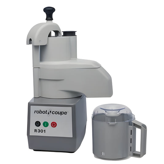 Robot Coupe 3.9 Qt. Grey Composite Bowl Single Speed Combination Processor - 1.5 Hp / 120V - R301