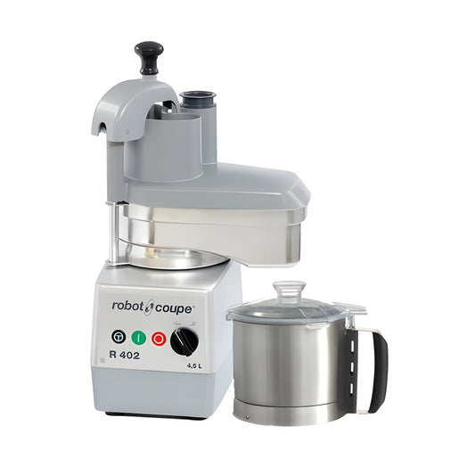 Robot Coupe 4.75 Qt. Stainless Steel Bowl 2-Speed Combination Processor - 2 Hp / 120V - R402