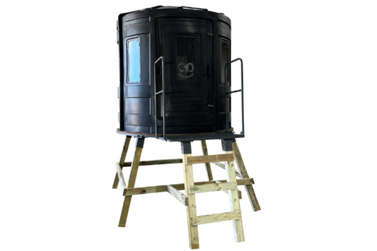 RAM 700 Elevated Hunting Blind with Tinted Windows for Bow and Gun - 7034