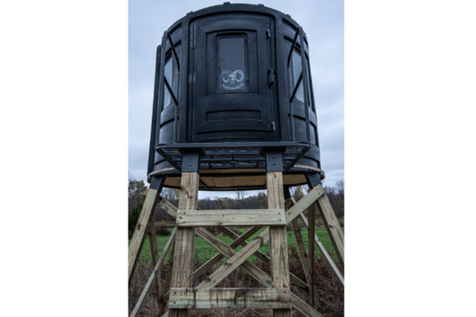 RAM 700 Elevated Hunting Blind with Tinted Windows for Bow and Gun - 7034