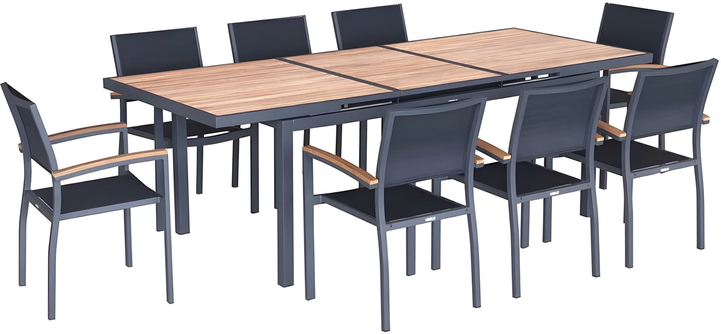 Higold Mucchio Extension Table – Nero- HGA-64767116