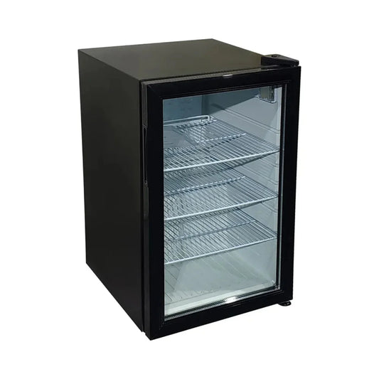 CAC China Fridge 18-3/4x17-1/8x27"H Black Set - RFCS-27B
