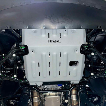 RIVAL Aluminum Engine Skid Plate Cadillac Escalade GMC Sierra Yukon Chevrolet Tahoe Silverado - 2333.0812.2.6