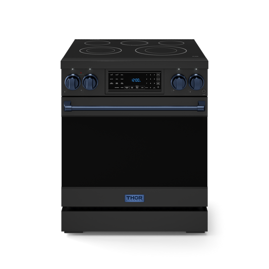 Thor Kitchen 30 Inch Professional Range with Tilt Panel Touch Control | Gordon Ramsay Series - RSE30B