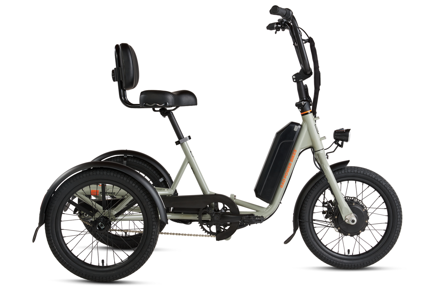 Rad Power RadTrike Electric Tricycle, Top Speed 14mph - 108-00002