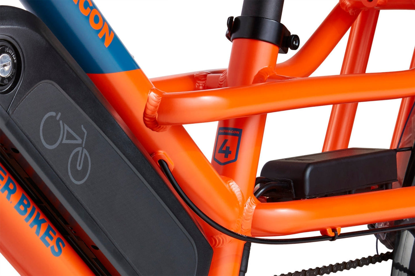 Rad Power RadWagon 4 Electric Cargo Bike, Top Speed 20mph - 102-00022