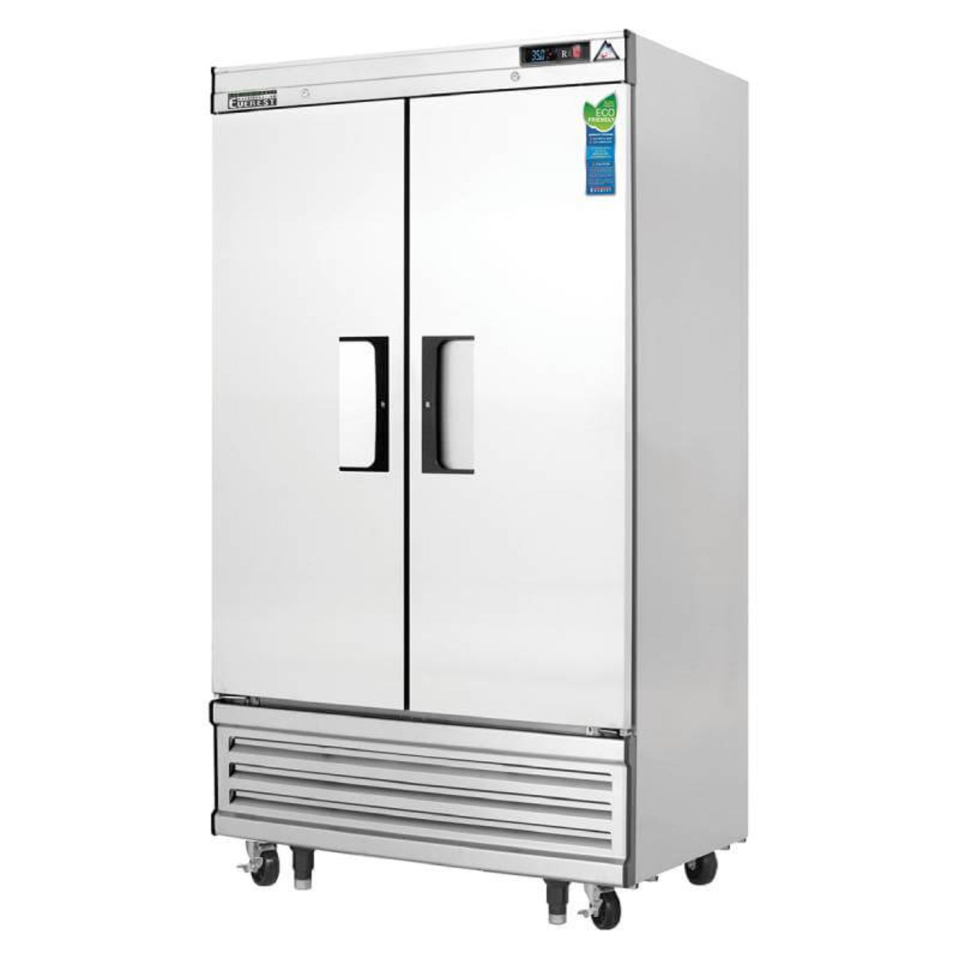 Everest Commercial 49" 2 Solid Door Reach-In Freezer - EBSF2