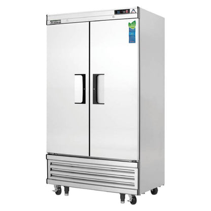 Everest Commercial 49" 2 Solid Door Reach-In Freezer - EBSF2