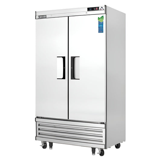 Everest Commercial 39" 2 Solid Door Reach-In Freezer - EBNF2