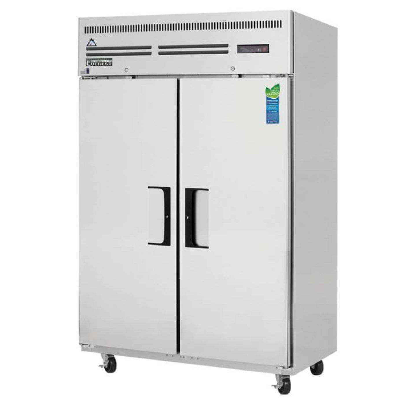 Everest Commercial 49" 2 Solid Door Reach-In Freezer - ESF2