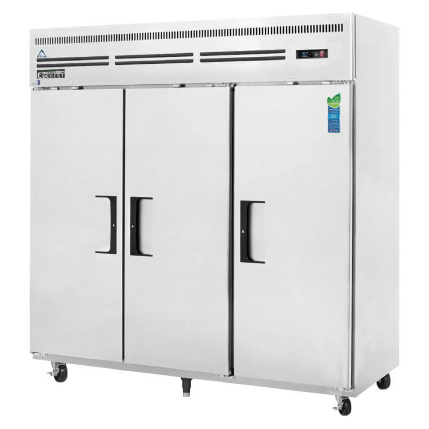 Everest Commercial 74" Three Solid Door Reach-In Freezer - ESF3