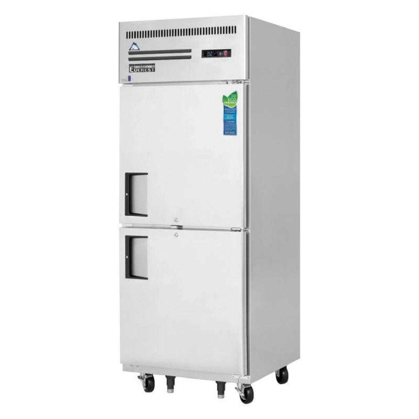 Everest Commercial 29" Two Solid Door Reach-In Freezer - ESFH2
