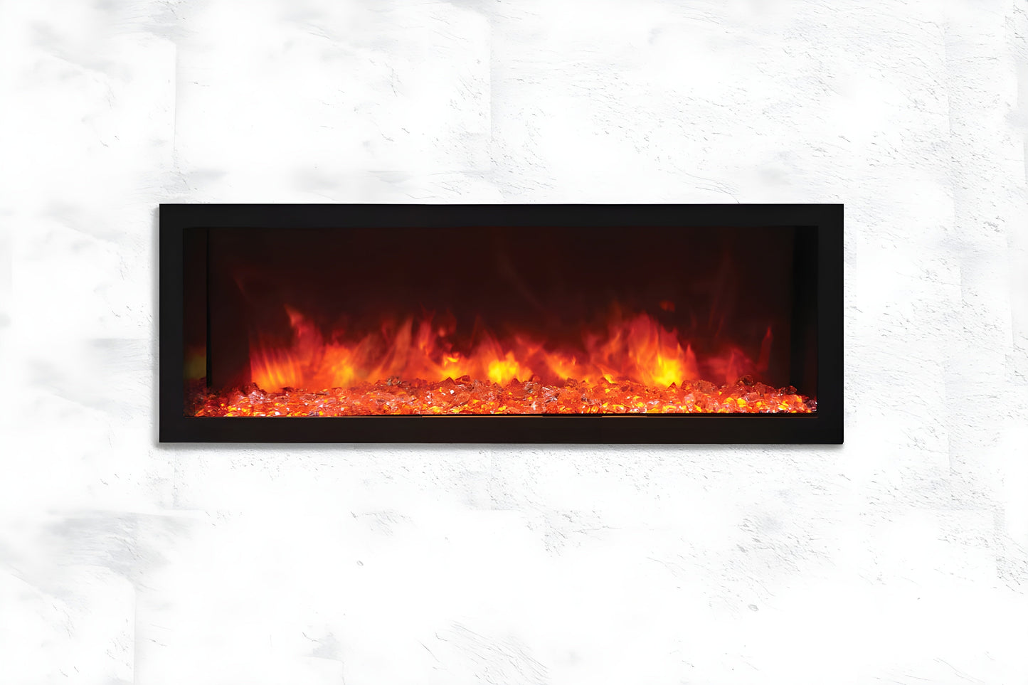 Remii 45" Extra Deep Built-In Indoor and Outdoor Linear Electric Fireplace - 102745-DE
