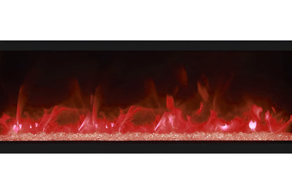 Remii 45" Extra Tall Deep Built-In Indoor and Outdoor Linear Electric Fireplace - 102745-XT