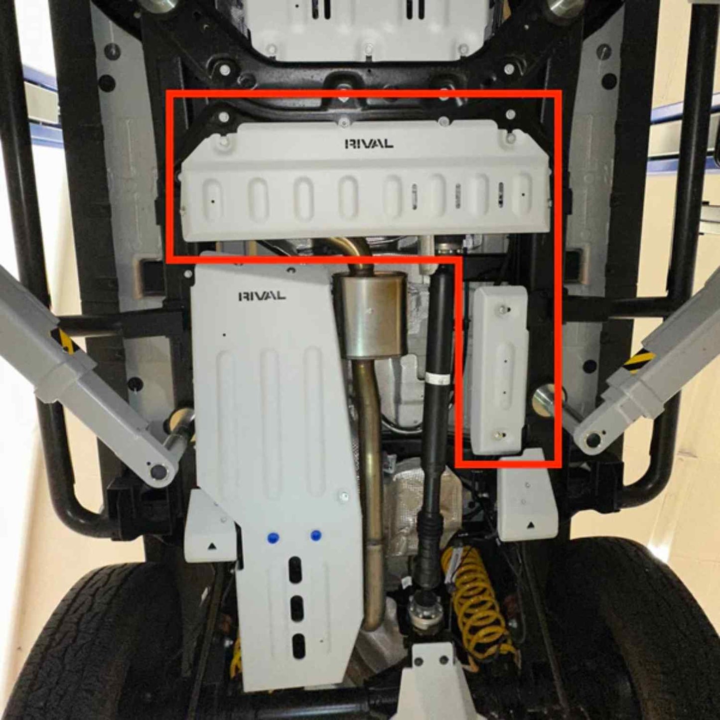 RIVAL Gen2 Aluminum Transfer Case Skid Plate Ineos Grenadier - 2333.4502.2.6