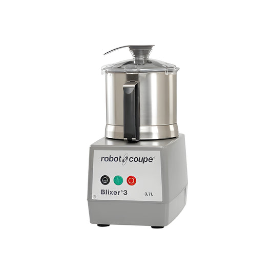 Robot Coupe BLIXER 3 3.9 Qt. Single Speed Food Processor / Blender & Mixer - 1.5 Hp / 120V -  BLIXER-3