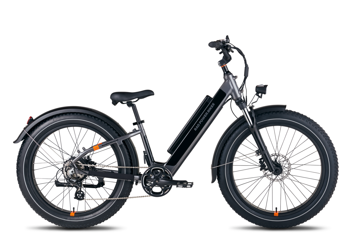 Rad Power Bikes RadRover 6 Plus Electric Fat Tire Bike, Top Speed 20mph - 101-00035