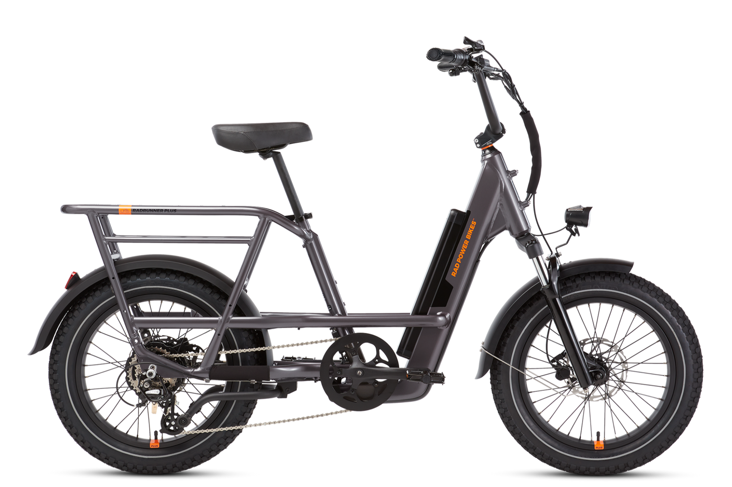 Rad Power RadRunner 3 Plus Electric Utility Bike, Top Speed 20mph - 106-00014